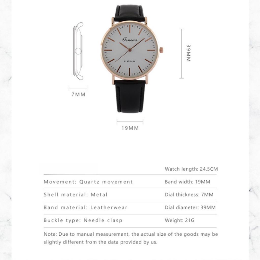 Бизнес-часы Роскошные повседневные кварцевые кожаные часы с легким тиснением на ремешке из кожи Мужские часы Подходящие подарки для мужчин