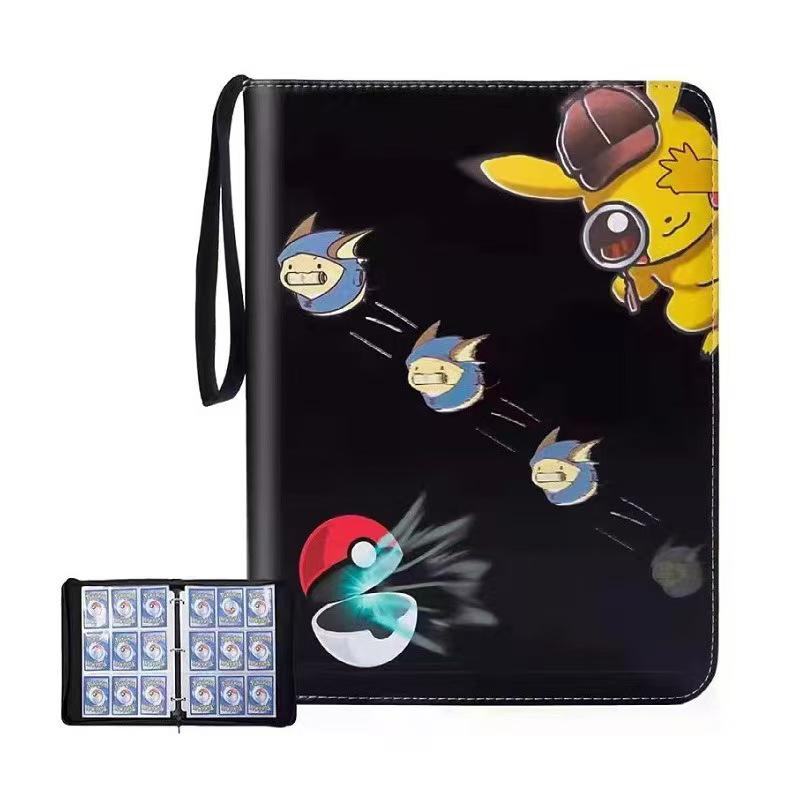Pokémon Card Collection Book: 4-Grid & 9-Grid PU Game Album