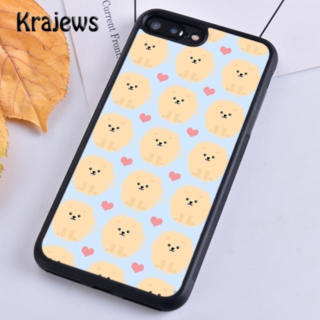 Pomeranian Watercolor Dog Phone Case Cover For iPhone 17 Air 16 15 14 plus 12 13 pro max coque Fundas