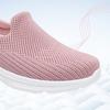 Женская прогулочная обувь без шнуровки Легкие дышащие повседневные кроссовки Мокасины Мягкая сетчатая обувь Тренировочные вязаные лоферы Кроссовки для женщин