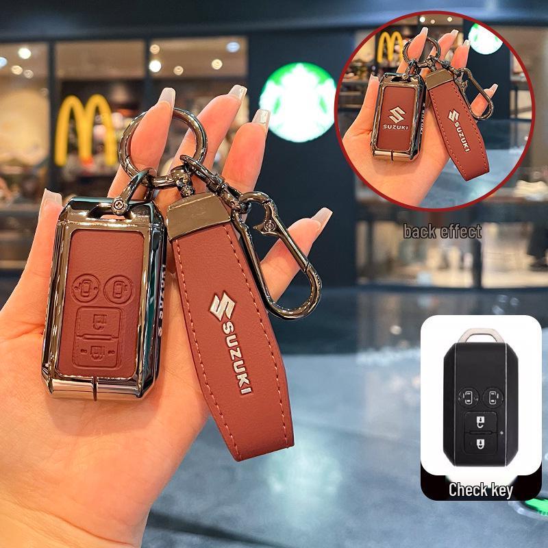 Чехол для ключа для Suzuki XL7, Jimny, Hustler, Solio, Ertiga