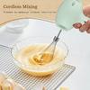 Wireless Portable Electric Food Mixer Automatic Whisk Dough Egg Beater Baking Cake Cream Whipper Kitchen Tool