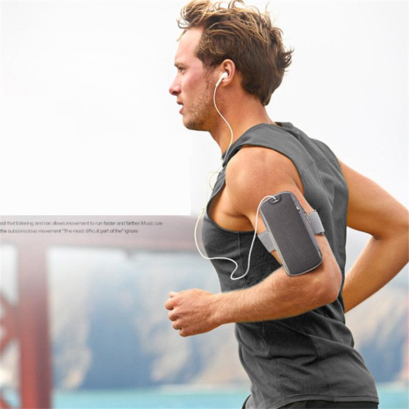 Armband Outdoor Runing Holder Arm Bag Waterproof Phone Case GYM Fitness Sport Bags for Samsung Xiaomi iphone 14 15 16 Pro Max 6