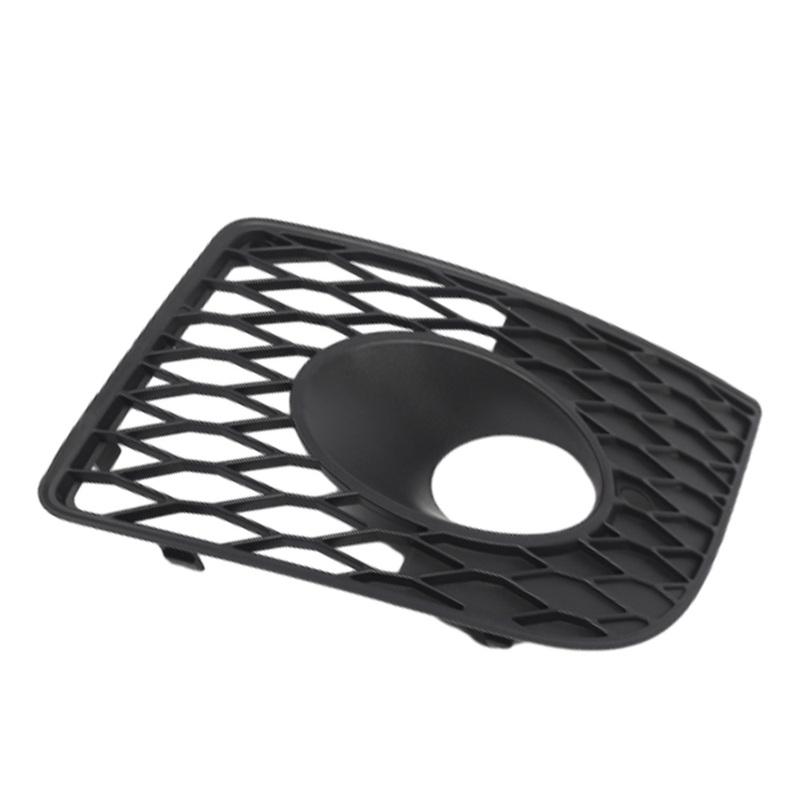 For Seat Leon CUPRA 1P 2005-2011 Front Bumper Fog Light Grill Honeycomb Mesh Fog Light Lamp Cover Matte Black