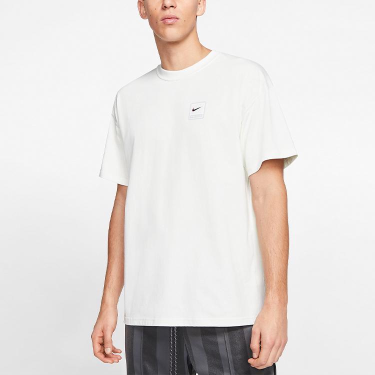 Nike X Pigalle Logo Print Short Sleeve T-Shirt Men Tops White CK2337-133