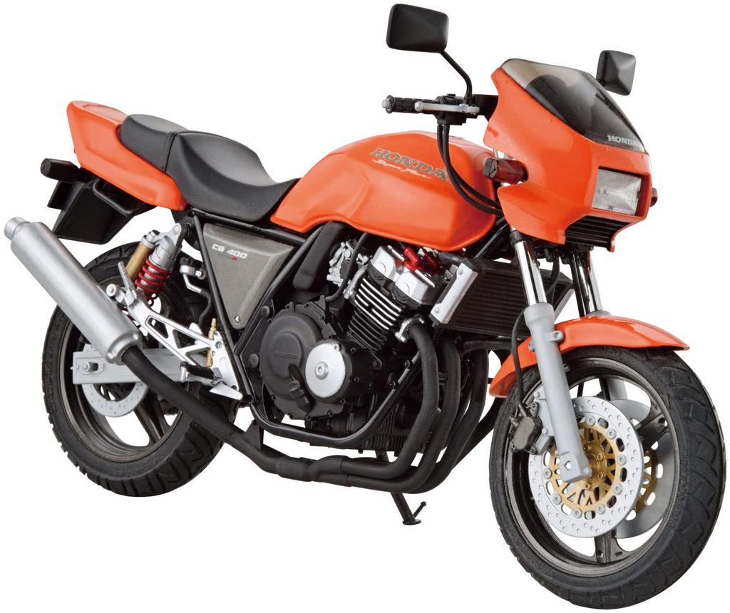 AOSHIMA Мотоцикл серии Honda NC31 CB400 SUPER FOUR Версия R 1995 Пластиковая модель Литье Цвет 1/12 № 37