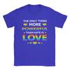 Streetwear T Shirt Summer The Only Thing More Powerful Than Hate Is Love Trending T Shirts  100 Cotton Tee Shirt for Adult Tops