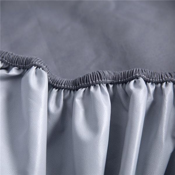 Супер водонепроницаемая простыня из 3 предметов, гладкий наматрасник, покрывало с глубоким карманом, дышащее мягкое покрывало, постельное белье (С 2 наволочками)