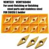 10 шт. VCMT331 Golden VCMT160404 Сменные токарные резцы с твердосплавными пластинами