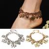 Anklet Simple Adjustable Alloy Women Elephant Pendant Anklet for Beach