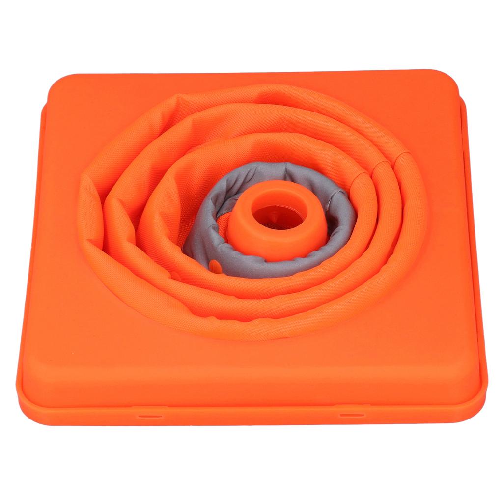 4 шт. Конус безопасности дорожного движения 30 см, складной, многоцелевой, оранжевый, выдвижной, с