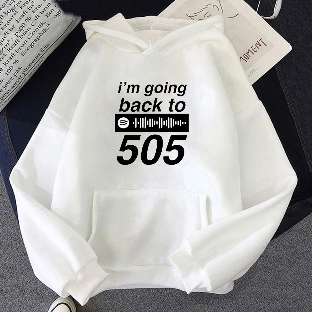 Толстовка с принтом Arctic Monkeys для фанатов Я возвращаюсь в 505 Альбом Свитшоты Свитшот с буквенным принтом Мужской Худи Топы