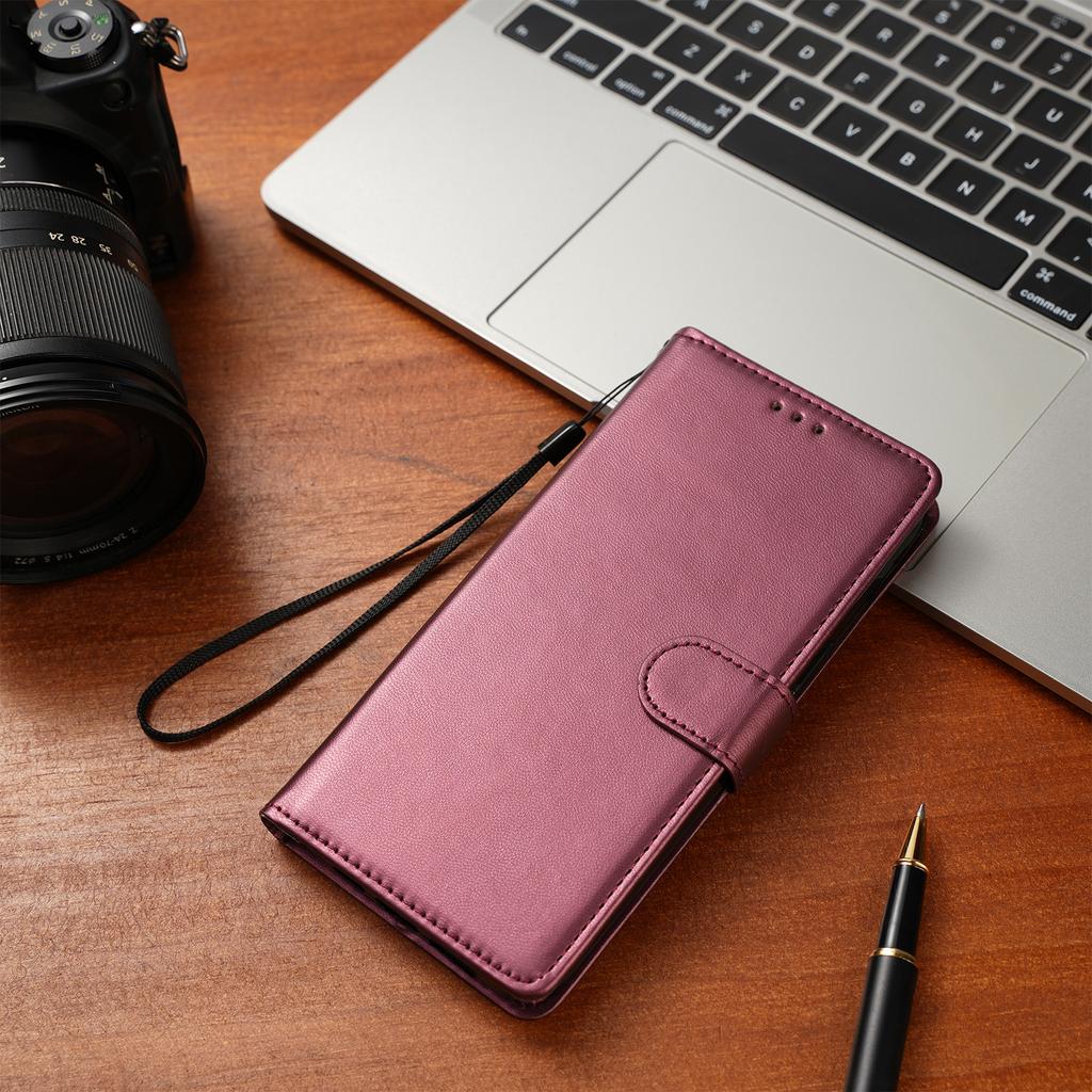 Чехол-кошелек-книжка для Samsung Galaxy S24 S23 S22 S21 S20 FE Ultra S10 S9 S8 Plus S10E с отделениями для карт и подставкой из искусственной кожи, защитный чехол