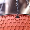1 шт. подвесная корзина цветочный горшок садовый пластиковый цветочный горшок уличный цветочный горшок цепного типа подвесная корзина цветочный горшок