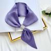 Diamond Wraps Neck Satin False Collar Fashion Cross Scarves