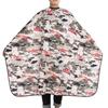 Tablier d'enveloppe de coiffeur de coiffure antistatique robe de cape de coupe de cheveux de salon adulte imperméable