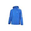 Casual Sports Hooded Jacket Men Outerwear Blue FT2834
