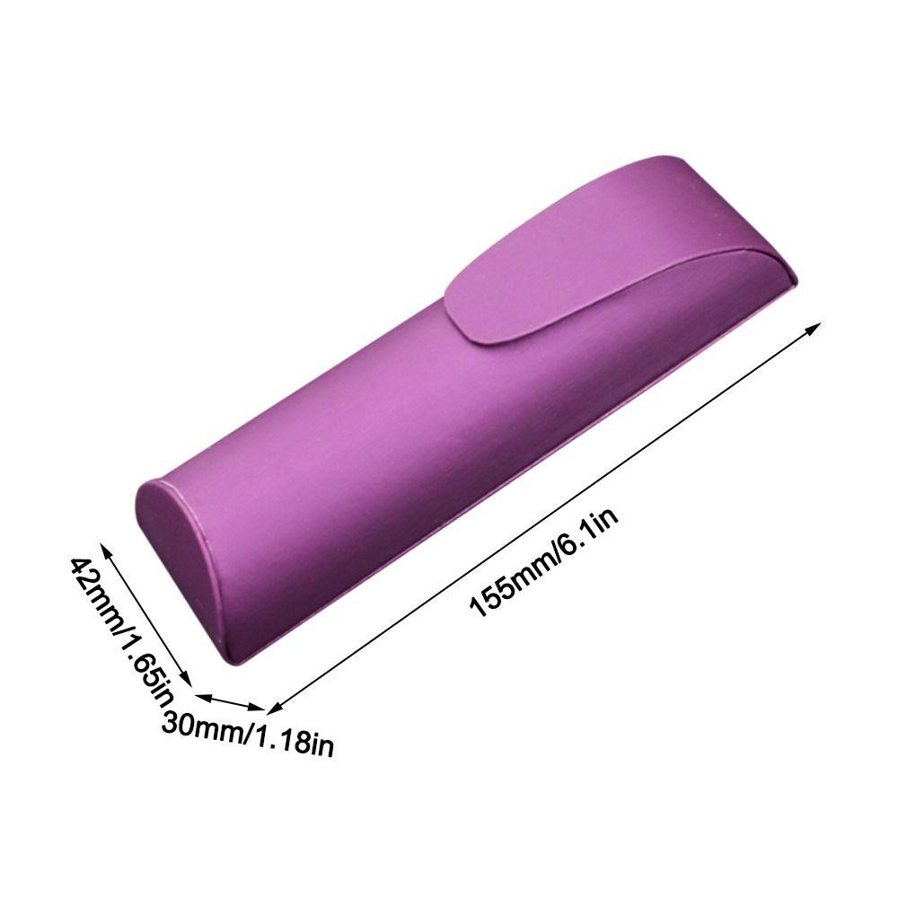 Простая Коробка для Очков ПУ Футляр для Очков от Близорукости Держатель для Очков Сумка для Очков и Солнцезащитных Очков Мужчины Женщины