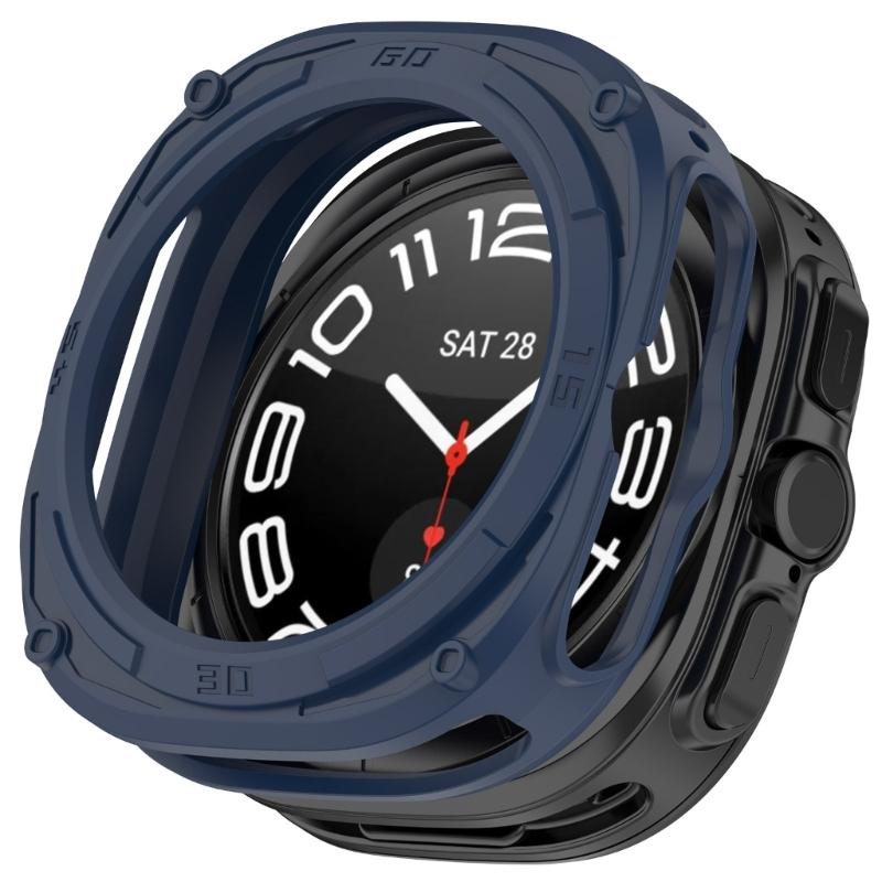 Protector Cover Half Coverage Shell for watch ultra 47mm Scratchproof Shell Bumper Frame Case Housing Easy Installation