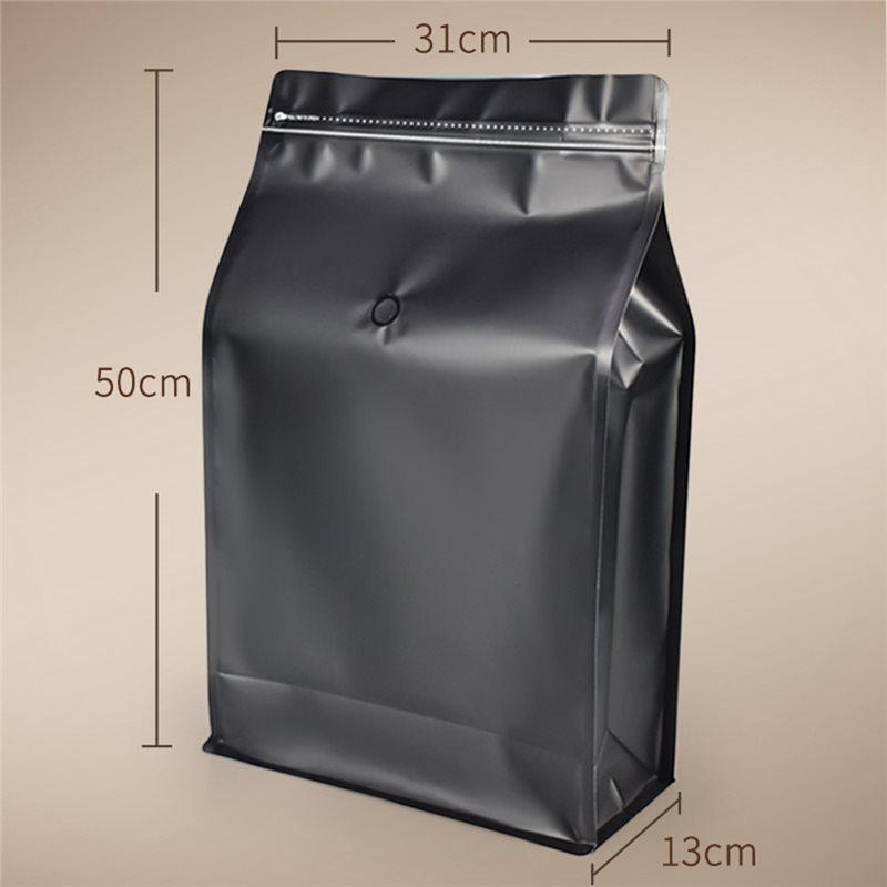 J1UL1N 10Pcs 5Kg Coffee Beans Storage Bags, Large Stand Up Pouches With Valve For Powder Nuts