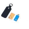 Кожаный защитный чехол для USB-накопителя, брелок для ключей, чехол для USB-флешки, защита от потери, чехол для автомобильного брелока для карты доступа Shield