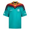 adidas Оригинал Германия Национальная команда 1994 Выездная Свободный крой V-образный вырез Пуловер Короткий рукав Футбольная футболка Унисекс Топы JZ6941