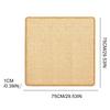 Cat Scratcher Mat with Sticky Tapes Sisal Fabric Cat Scratching Pad Cat Scratching Rug Wall Scratcher Protect Couch and Carpets