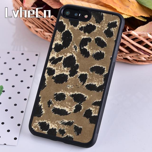 Leopard Animal Print Phone Case For iPhone 17 Air 14 15 16 16e 13 12 Max Cover For Apple 14 15 16 16e 11 Pro Max Plus