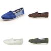 Canvas Slip On Shoes Men Women Casual Loafers With Foam Sole For Summer Comfort