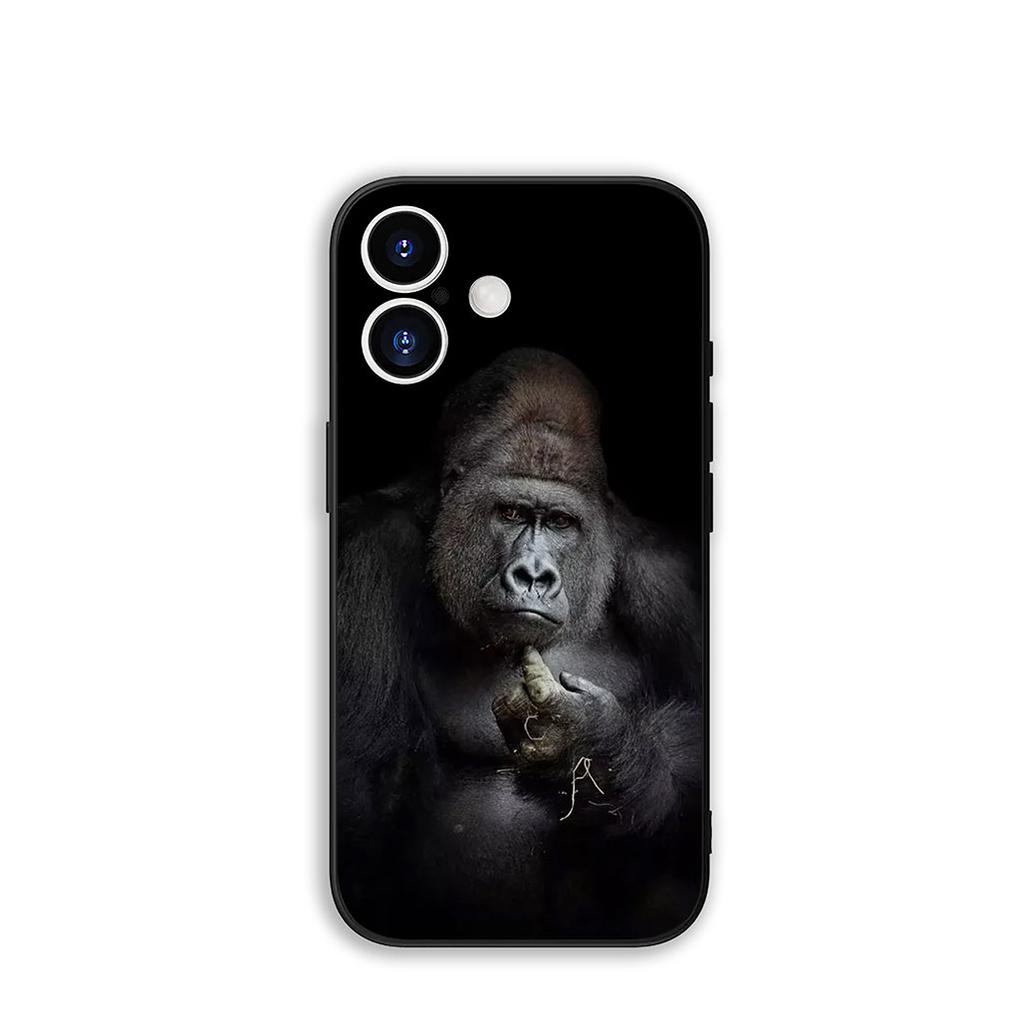 Phone Cover Monkey Gorilla Ape Baby Casing for Samsung Galaxy S25 S24 S22 S23 FE Ultra Plus A56 A05 A06 A15 A16 A55 S7 Edge Case