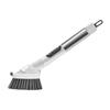 (SU)Dish Brush With Soap Dispenser Kitchen Dish Scrub Brush With Replaceable Brush Head