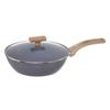 Sauteuse aluminium forgé "Cuisson Nature" - Sauteuse Alu forgé 28 cm