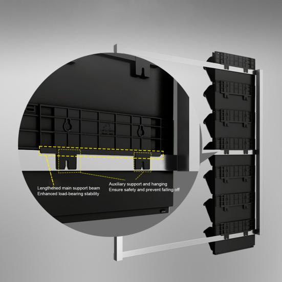 Самополивающийся настенный плантатор для улицы, настенный цветочный горшок, штабелируемый вертикальный плантатор с дренажными отверстиями для балкона, двора, вертикального садоводства