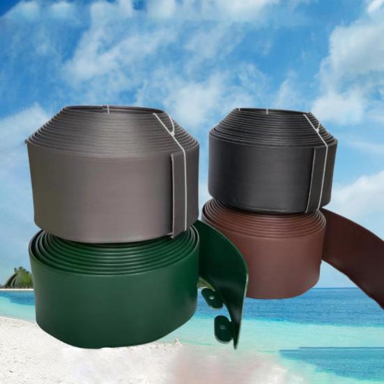 Комплект для ландшафтной окантовки без раскопок с гвоздями Гладкая износостойкость Простая установка L-образный комплект для ландшафтной окантовки Изоляционный пояс из камня и травы