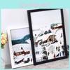 Flat Wooden Simple Outline Poster Frame Childrens Picture Frame Puzzle Mounting
