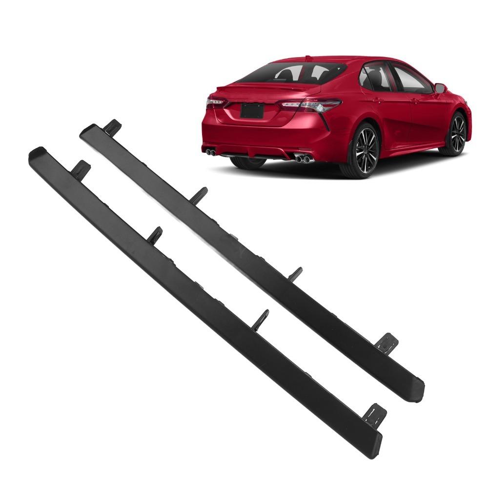 2PCS Black Rear Bumper Lower Molding Cover for Toyota Camry SE XSE 2018-2021