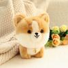Plush Adorbale Furry Plush Corgi Dog Shiba Inu Fluffy Puppy Soft Doll  Kids Toys