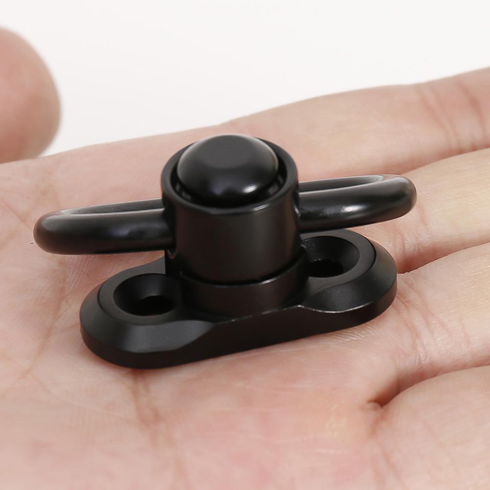 1.25” QD Sling Swivel Mount Heavy Duty Quick Detach Push Button Swivels for Two Point Sling 360°Rotatable Easy to Mount QD Sling2