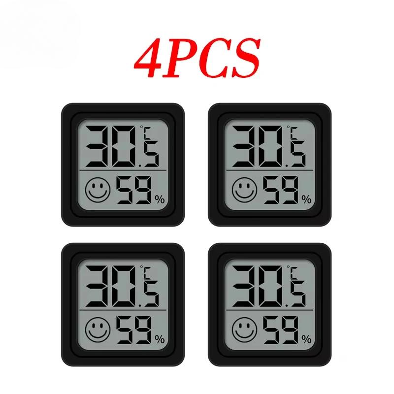 Цифровой термометр гигрометр комнатный удобный мини температура ЖК-электронный монитор гигрометр уличный комнатный 4 шт. набор