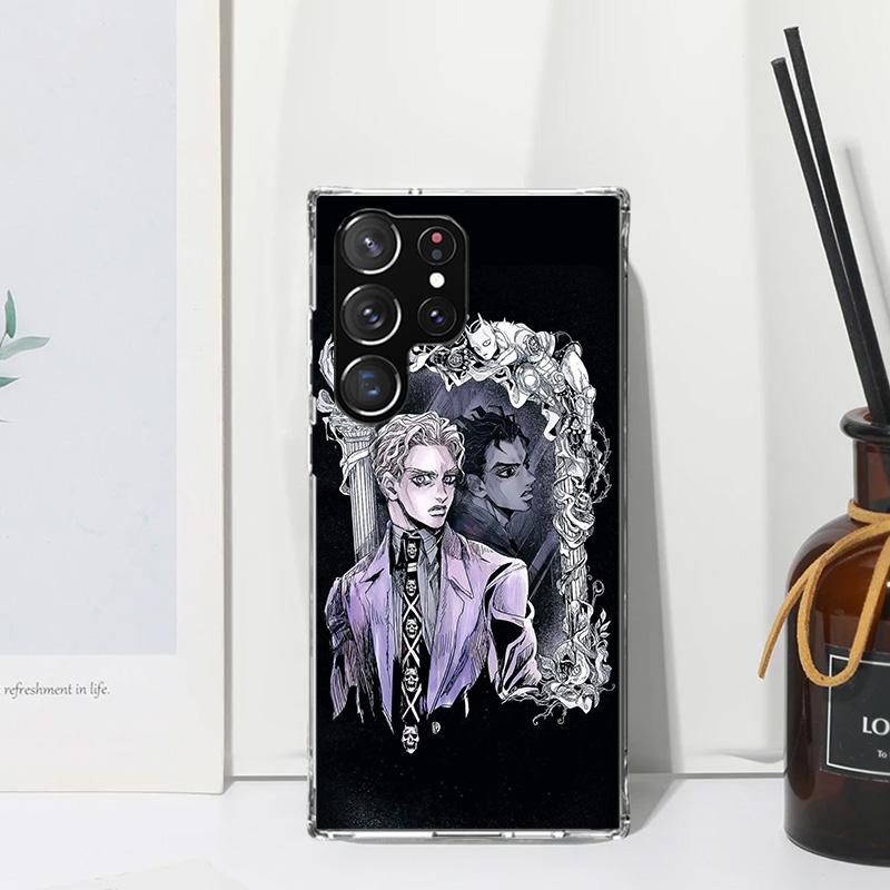 Чехол для телефона JoJo Кира Йошикаге Killer Queen для Samsung Galaxy S26 S25 Edge S24 FE S23 S22 Ultra S21 Plus S20 + Арт Fundas Задняя панель