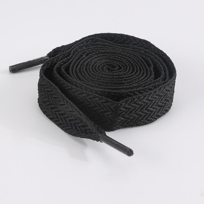 1Pair New 1.5CM Wide Wave Fat Shoelaces Women Men Casual Flat Shoe Laces Replacement Sneaker Lace Shoe Stings Shoelace