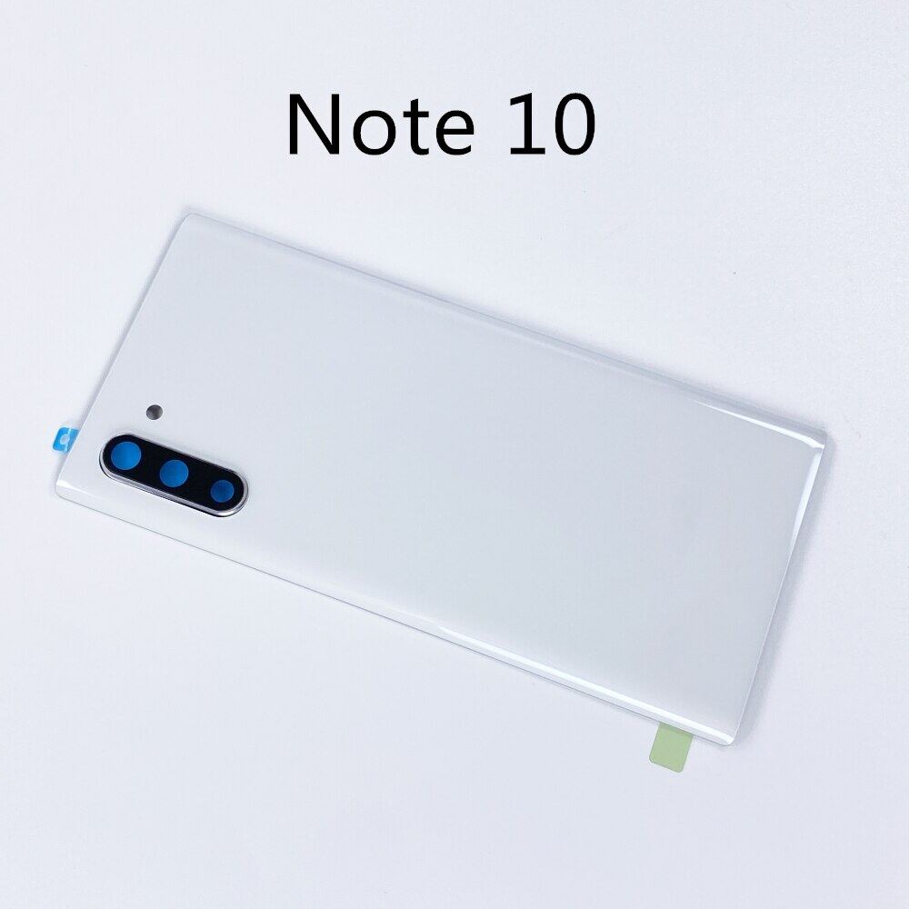 Для Samsung Galaxy Note 10 N970 N970F задняя панель для note10 Plus note10 + N975 N975F корпус задней двери с аккумулятором для камеры