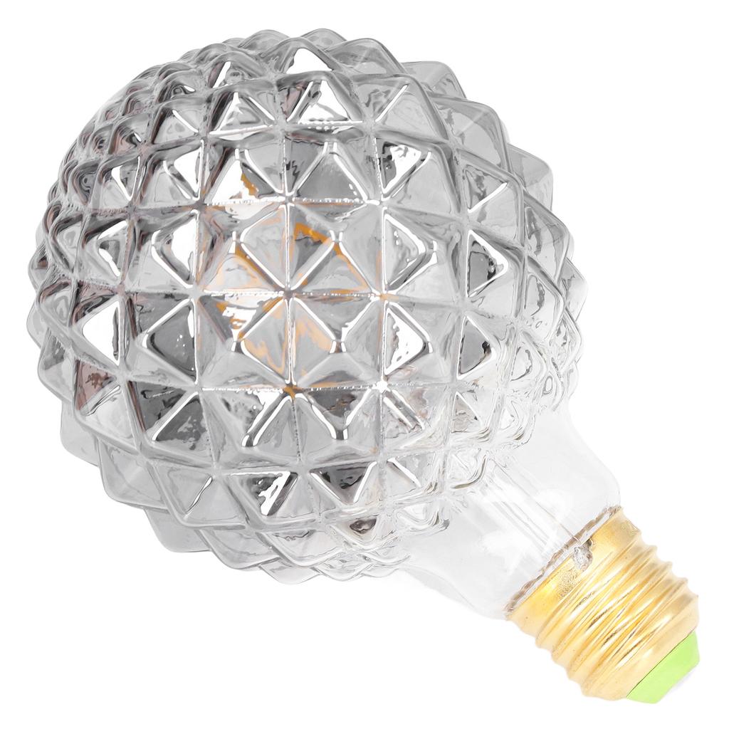 G95 Vintage Light Bulb 4W Warm Light 2700K Pineapples Appearance Filament Light Bulb for Living