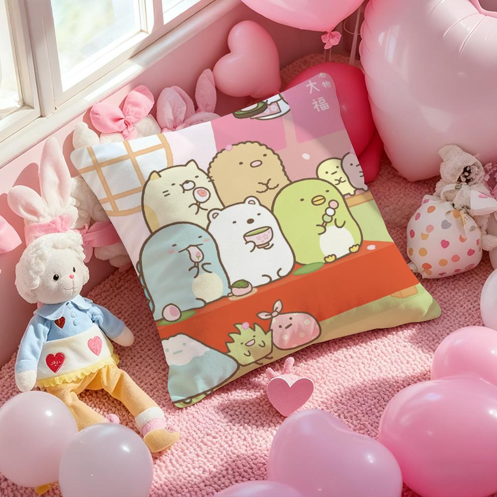 S-Sumikko Милые G-Gurashis Наволочка с принтом узоров для Подушки на Диван в Гостиной и Декора Спальни