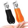 2Pcs Slanted Nail Clippers Curved Toenail Clippers For Thick Toenails