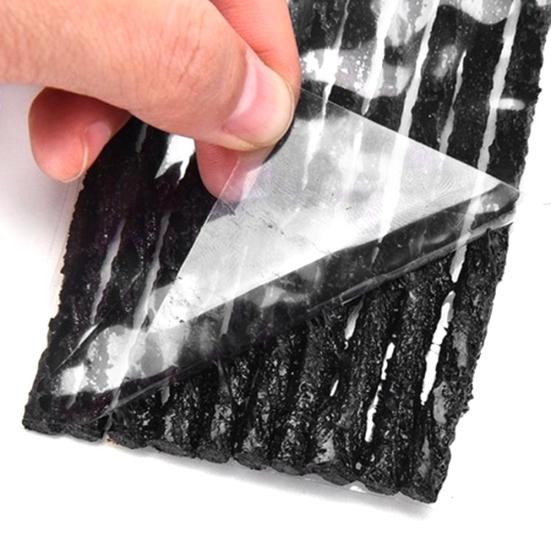 10/30/50 шт., бескамерные шины для мотоциклов, ремонт проколов колес, резиновая уплотнительная лента