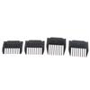 4Pcs Universal Cut Clipper Limit Comb Guide Attachment Size Barber Replacement (3Mm,6Mm,9Mm,12Mm)