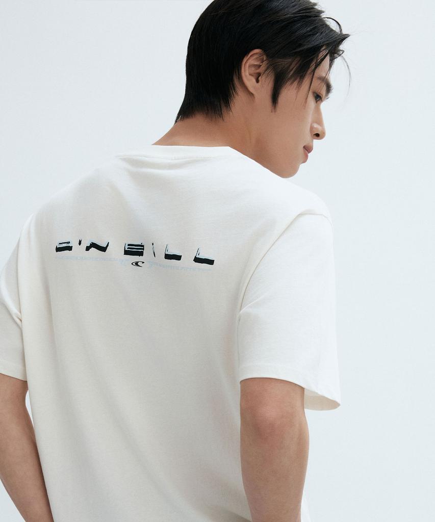 Мужская футболка O'Neill с ретро-принтом на спине O'Neill Retro Back Print T-Shirt Omtr6I173-100