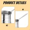 Coffee Pot Butter Warmer Jug Stainless Steel Chocolate Melting Maker