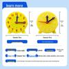 Kids' Educational Clock - Elementary School Teaching Tool for Learning Time
